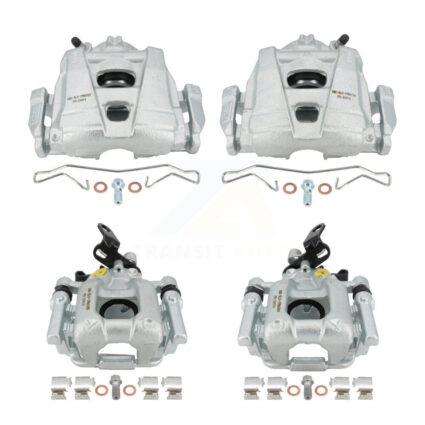 Front Rear Brake Caliper Left Right Side (Driver Passenger) Kit For Volkswagen Passat KBC-100583