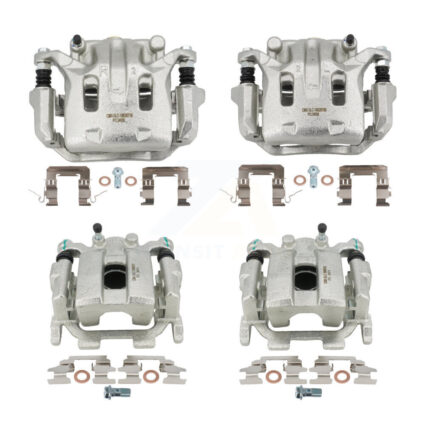 Front Rear Brake Caliper Kit For INFINITI Nissan Murano G37 QX50 QX70 EX37 G25 M35 M45 KBC-100587