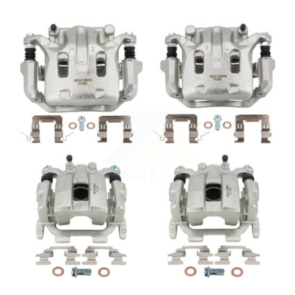 Front Rear Brake Caliper Left Right Side (Driver Passenger) Kit For INFINITI EX35 G37 G35 KBC-100588