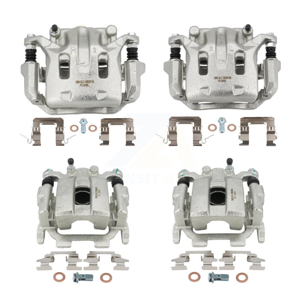 Front Rear Brake Caliper Left Right Side (Driver Passenger) Kit For INFINITI EX35 G37 G35 KBC-100588