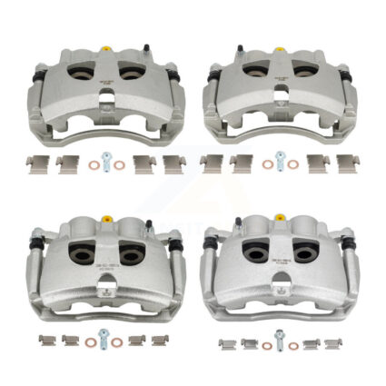 Front Rear Brake Caliper Left Right Side (Driver Passenger) Kit For Ram 3500 2500 Dodge KBC-100594