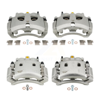 Front Rear Disc Brake Caliper Left Right Side (Driver Passenger) Kit For Ram Dodge 4000 KBC-100595