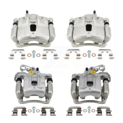 Front Rear Brake Caliper Left Right Side (Driver Passenger) Kit For Hyundai Elantra Coupe KBC-100607