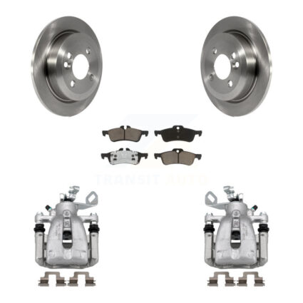 Rear Brake Caliper Rotors Ceramic Pad Kit For Mini Cooper With 259mm Diameter Rotor KC8-100450C