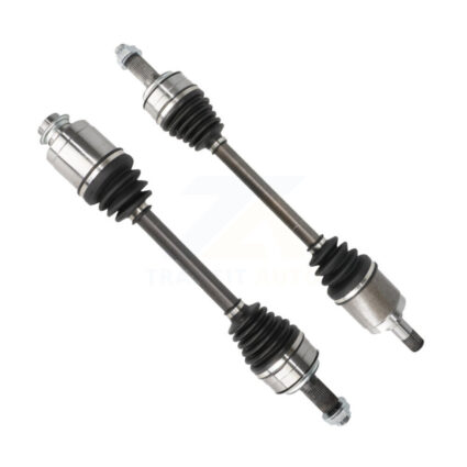 Front CV Axle Shaft Kit For 13-14 Honda Accord FWD with 2.4L Automatic CVT transmission KCV-100057