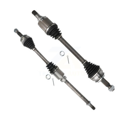 Front CV Axle Shaft Kit For 2018 Nissan Rogue FWD with 2.5L Automatic CVT transmission KCV-100136