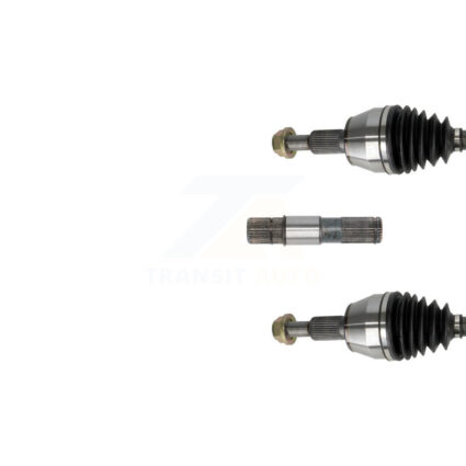 Front CV Axle Shaft & Intermediate Kit For Dakota Dodge Ram Mitsubishi Raider 4WD KCV-100193