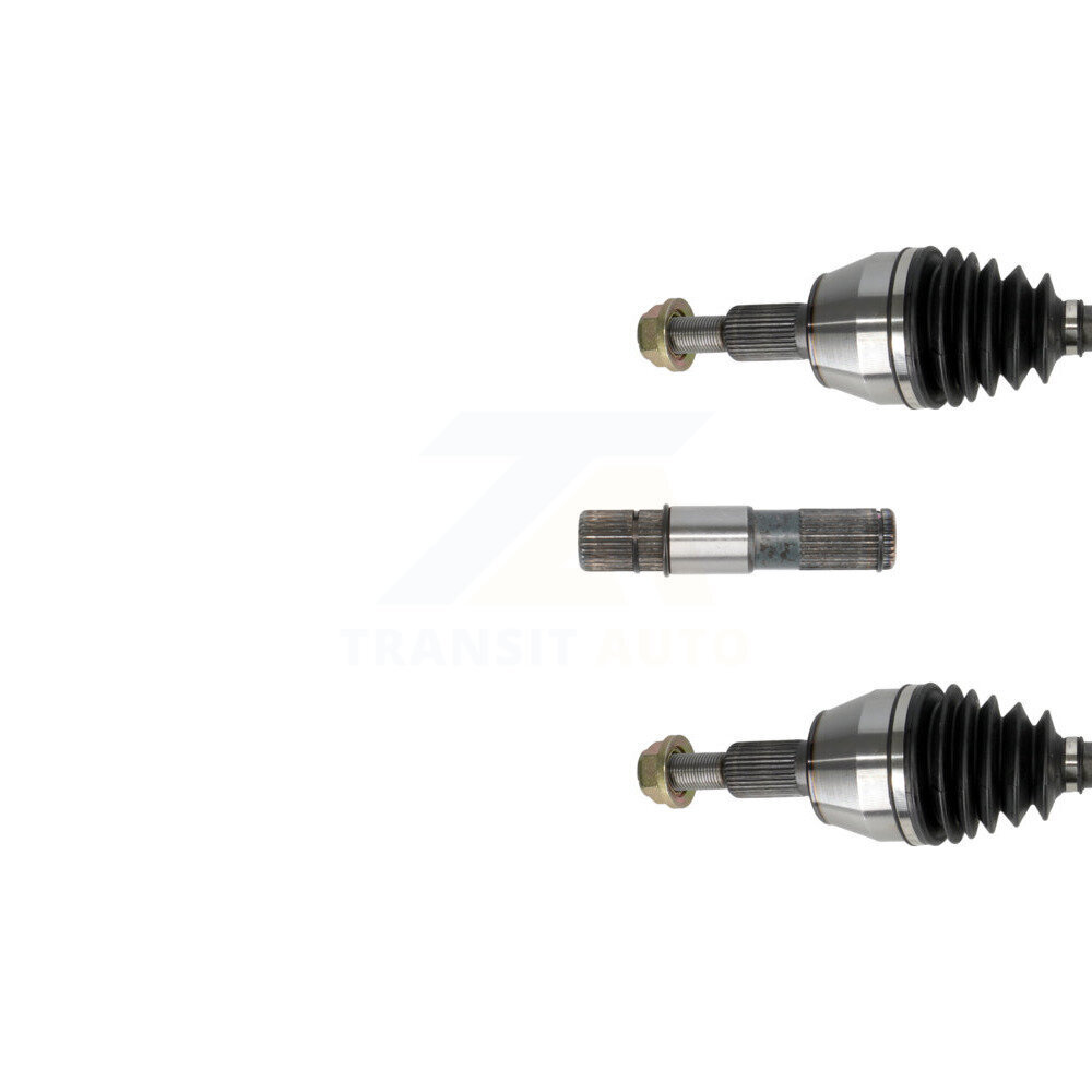 Front CV Axle Shaft & Intermediate Kit For Dakota Dodge Ram Mitsubishi Raider 4WD KCV-100193