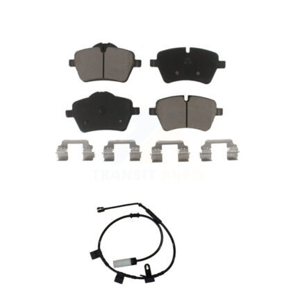 Front Ceramic Brake Pad & Wear Sensor Kit For Mini Cooper With 294mm Diameter Rotor KCW-100458