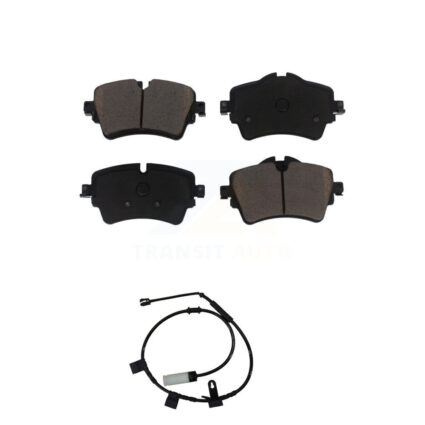 Front Ceramic Disc Brake Pads And Wear Sensors Kit For 2015 Mini Cooper 1.6L KCW-100462