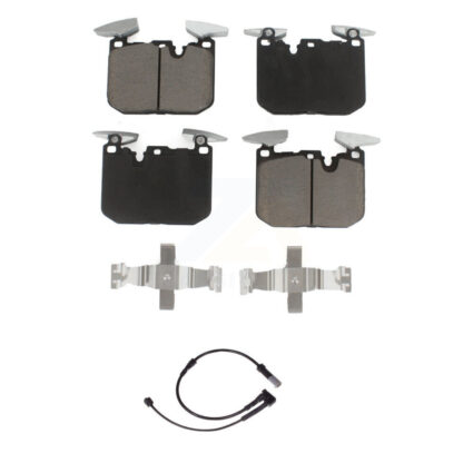 Front Ceramic Disc Brake Pads And Wear Sensors Kit For 2020 Mini Cooper John Works KCW-100465