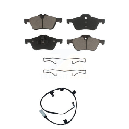 Front Ceramic Brake Pad & Wear Sensor Kit For Mini Cooper With 276mm Diameter Rotor KCW-100469