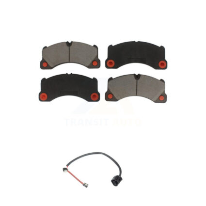 Front Ceramic Brake Pad & Wear Sensor Kit For Porsche Cayenne Panamera with Rotor KCW-100471