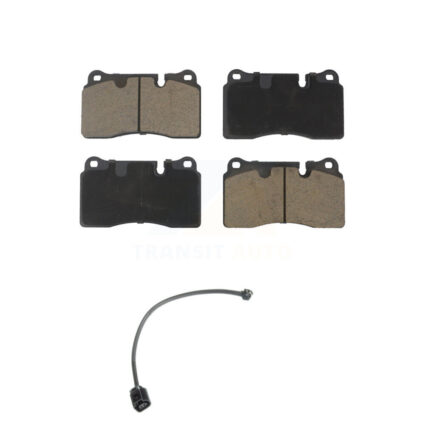 Front Ceramic Disc Brake Pads And Wear Sensors Kit For Volkswagen Touareg KCW-100473