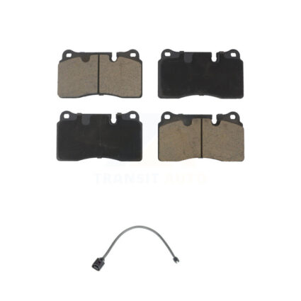 Front Ceramic Disc Brake Pads And Wear Sensors Kit For Volkswagen Touareg KCW-100474