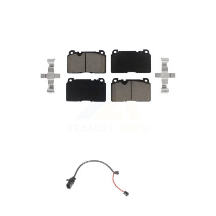 Front Ceramic Disc Brake Pads And Wear Sensors Kit For Audi Q5 KCW-100481