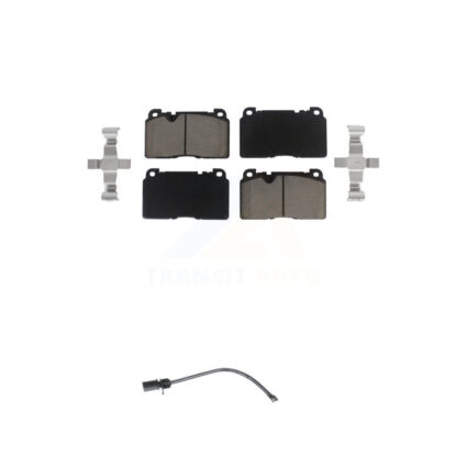 Front Ceramic Disc Brake Pads And Wear Sensors Kit For Audi Q5 KCW-100483