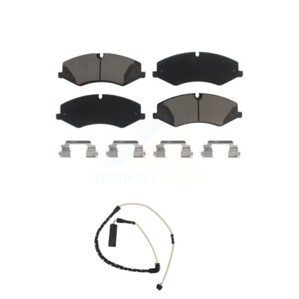 Front Ceramic Disc Brake Pads And Wear Sensors Kit For Land Rover Range KCW-100493