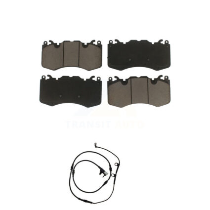 Front Ceramic Disc Brake Pads And Wear Sensors Kit For Land Rover Range Sport KCW-100496