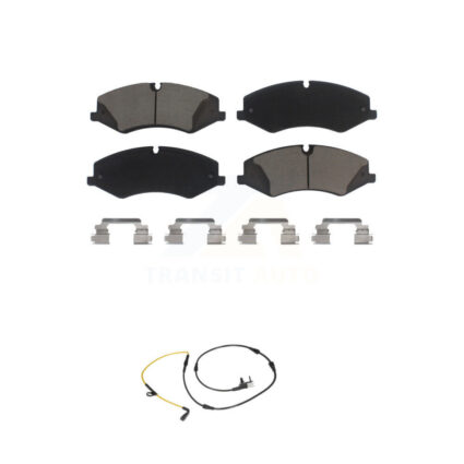 Front Ceramic Disc Brake Pads And Wear Sensors Kit For Land Rover Range Sport Discovery KCW-100498