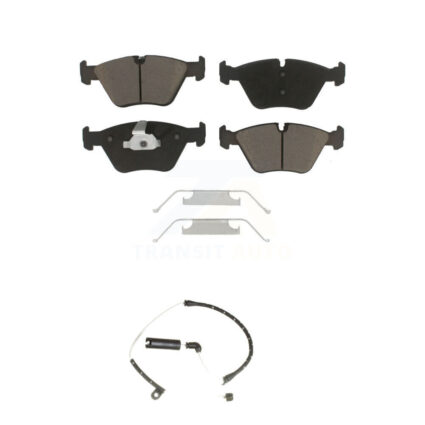 Front Ceramic Disc Brake Pads And Wear Sensors Kit For BMW Z4 KCW-100515