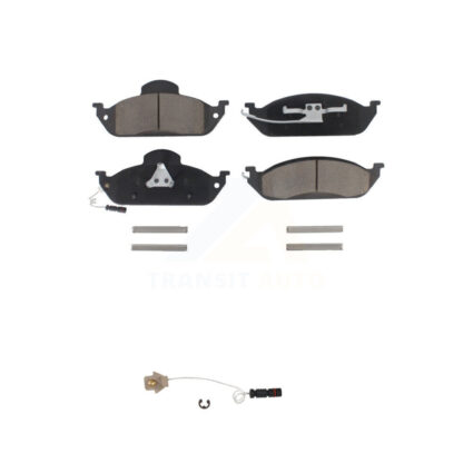 Front Ceramic Disc Brake Pads And Wear Sensors Kit For Mercedes-Benz ML320 ML350 ML430 KCW-100546