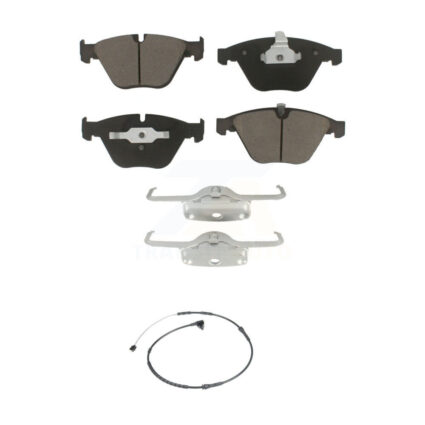 Front Ceramic Disc Brake Pads And Wear Sensors Kit For BMW Z4 KCW-100551