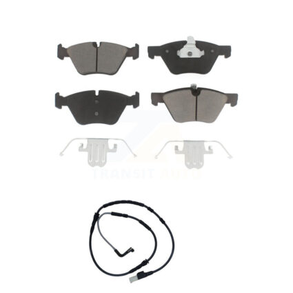Front Ceramic Disc Brake Pads And Wear Sensors Kit For BMW Z4 KCW-100558