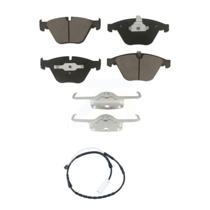 Front Ceramic Disc Brake Pads And Wear Sensors Kit For BMW 335i xDrive X1 328i KCW-100569
