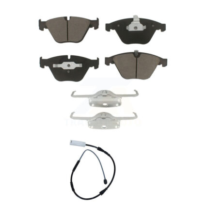 Front Ceramic Disc Brake Pads And Wear Sensors Kit For BMW X1 KCW-100571