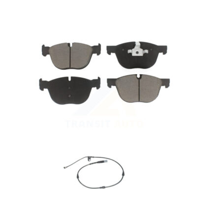 Front Ceramic Disc Brake Pads And Wear Sensors Kit For BMW X5 X6 KCW-100586