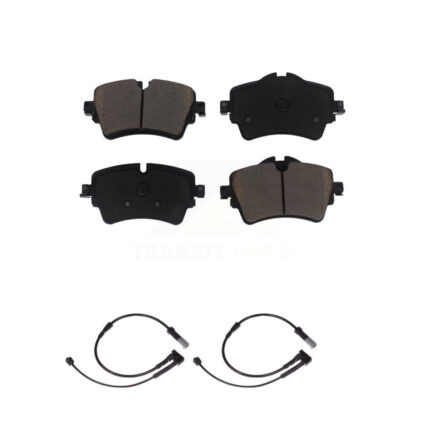 Front Ceramic Disc Brake Pads And Wear Sensor Pairs Kit For Mini Cooper KCW-100620