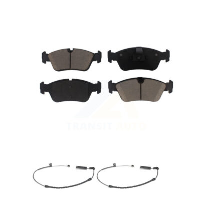 Front Ceramic Brake Pad & Wear Sensor Pair Kit For BMW Z4 325i 325Ci 320i 323i 328i 323Ci KCW-100671