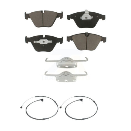 Front Ceramic Disc Brake Pads And Wear Sensor Pairs Kit For BMW Z4 KCW-100708