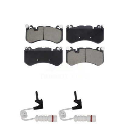 Front Ceramic Disc Brake Pads And Wear Sensor Pairs Kit For Mercedes-Benz G63 AMG KCW-101166