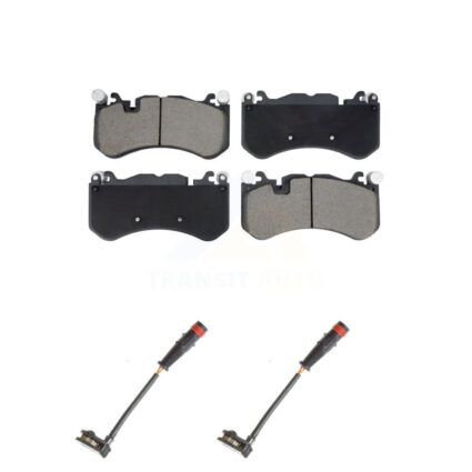 Front Ceramic Disc Brake Pads And Wear Sensor Pairs Kit For Mercedes-Benz G63 AMG KCW-101167