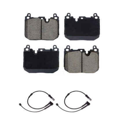 Front Ceramic Disc Brake Pads And Wear Sensor Pairs Kit For Mini Cooper KCW-101188