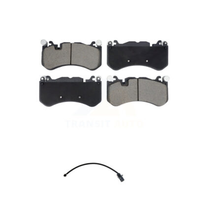 Front Ceramic Disc Brake Pads And Wear Sensors Kit For Audi RS7 With Cast Iron KCW-101203