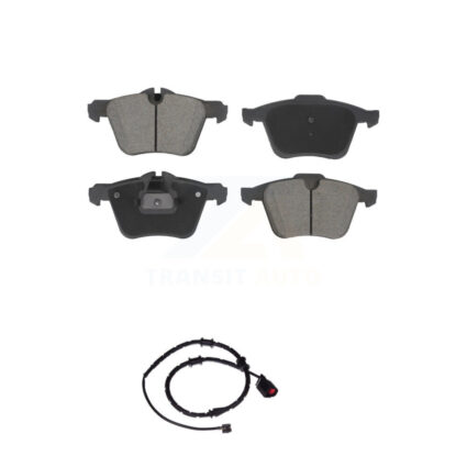 Front Ceramic Disc Brake Pads And Wear Sensors Kit For Jaguar XJ KCW-101211