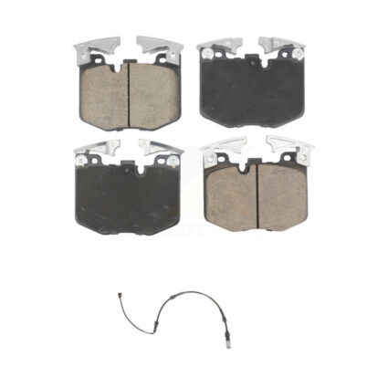 Front Ceramic Brake Pad Wear Sensor Kit For 19 BMW 330i xDrive With Blue Painted Calipers KCW-101215