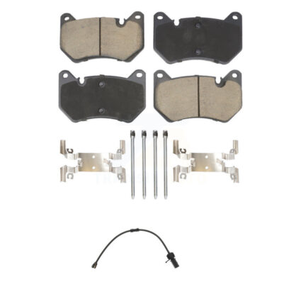 Front Ceramic Disc Brake Pads And Wear Sensors Kit For Audi Q5 2.0L KCW-101219
