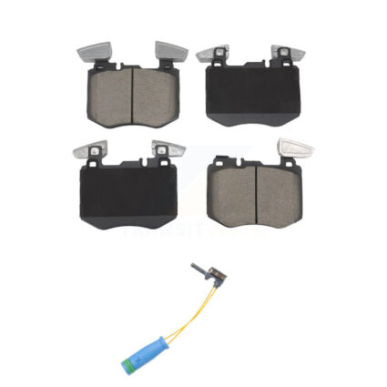 Front Ceramic Brake Pads & Wear Sensor Kit For Mercedes-Benz GLC300 Without Sport Package KCW-101223