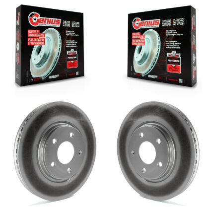 Front Coat Brake Rotors Pair For Chevrolet Malibu Pontiac Cobalt G5 G6 Saturn Ion HHR Aura KG-100028