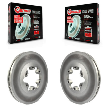 Front Coat Disc Brake Rotor Pair For Chevrolet Colorado GMC Canyon Isuzu i-280 i-350 i-290 KG-100031