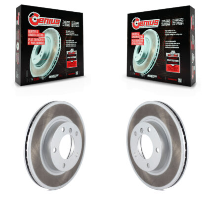 Front Coat Brake Rotor Pair For BMW Z3 Z4 320i 328i 323i 325i 318i 323Ci 328is 318is 325is KG-100166