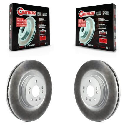 Front Coat Brake Rotor Pair For Mercedes-Benz ML350 ML320 GL350 R350 GL320 GL450 GL550 G55 KG-100247