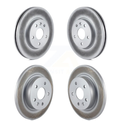 Front Rear Coated Disc Brake Rotors Kit For Chevrolet Cruze Sonic Limited KG-100743
