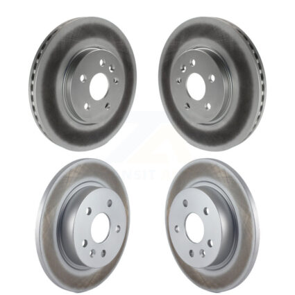 Front Rear Coated Disc Brake Rotors Kit For Chevrolet Buick Encore Trax Sonic KG-100752