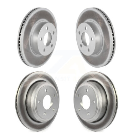 Front Rear Coated Disc Brake Rotors Kit For Ford Ranger Mazda B4000 KG-100767