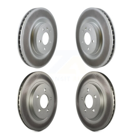 Front Rear Coated Disc Brake Rotors Kit For Ford Mustang KG-100799